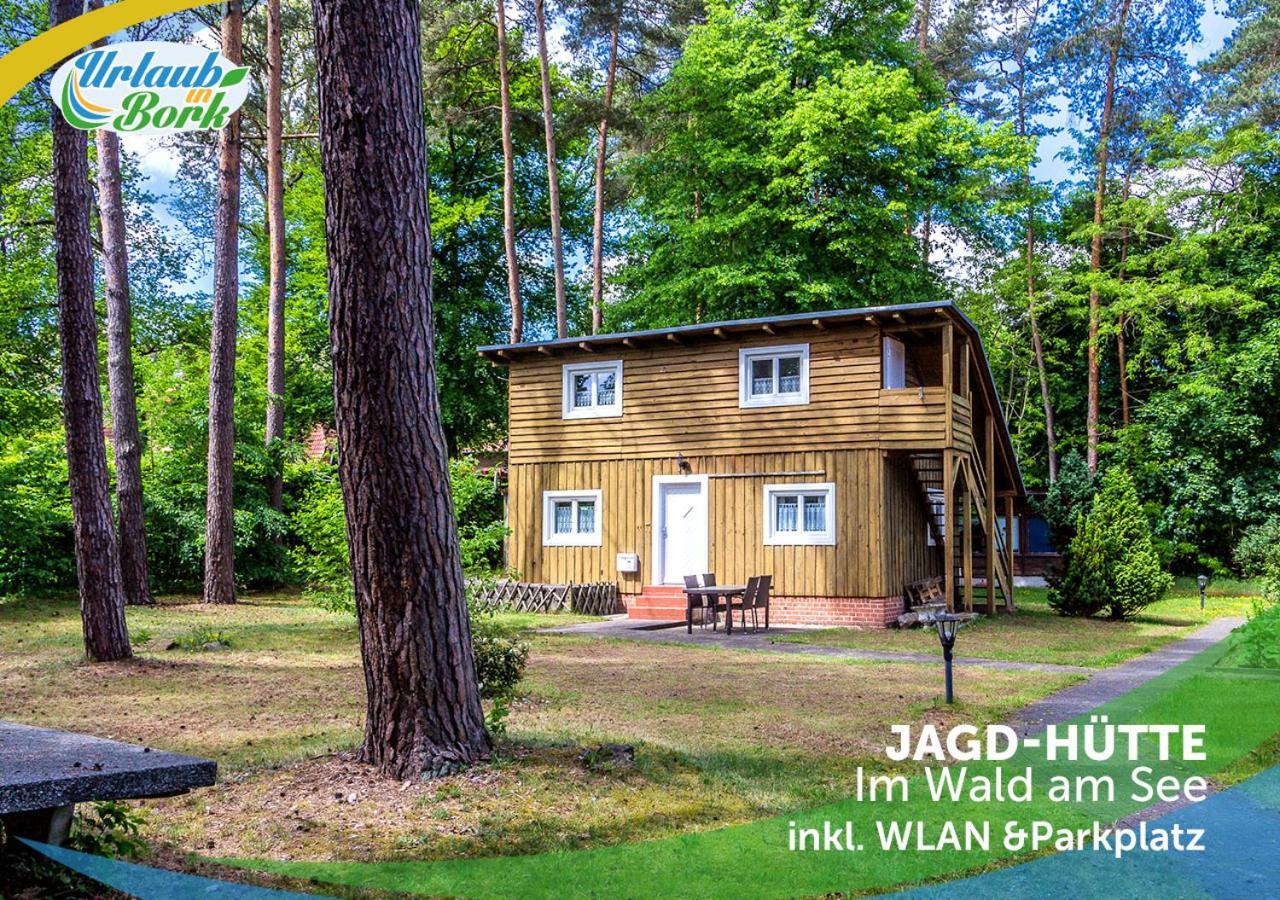 Willa Jagd-Angler-Holzhaus-Im-Wald-Am-See Kyritz Zewnętrze zdjęcie