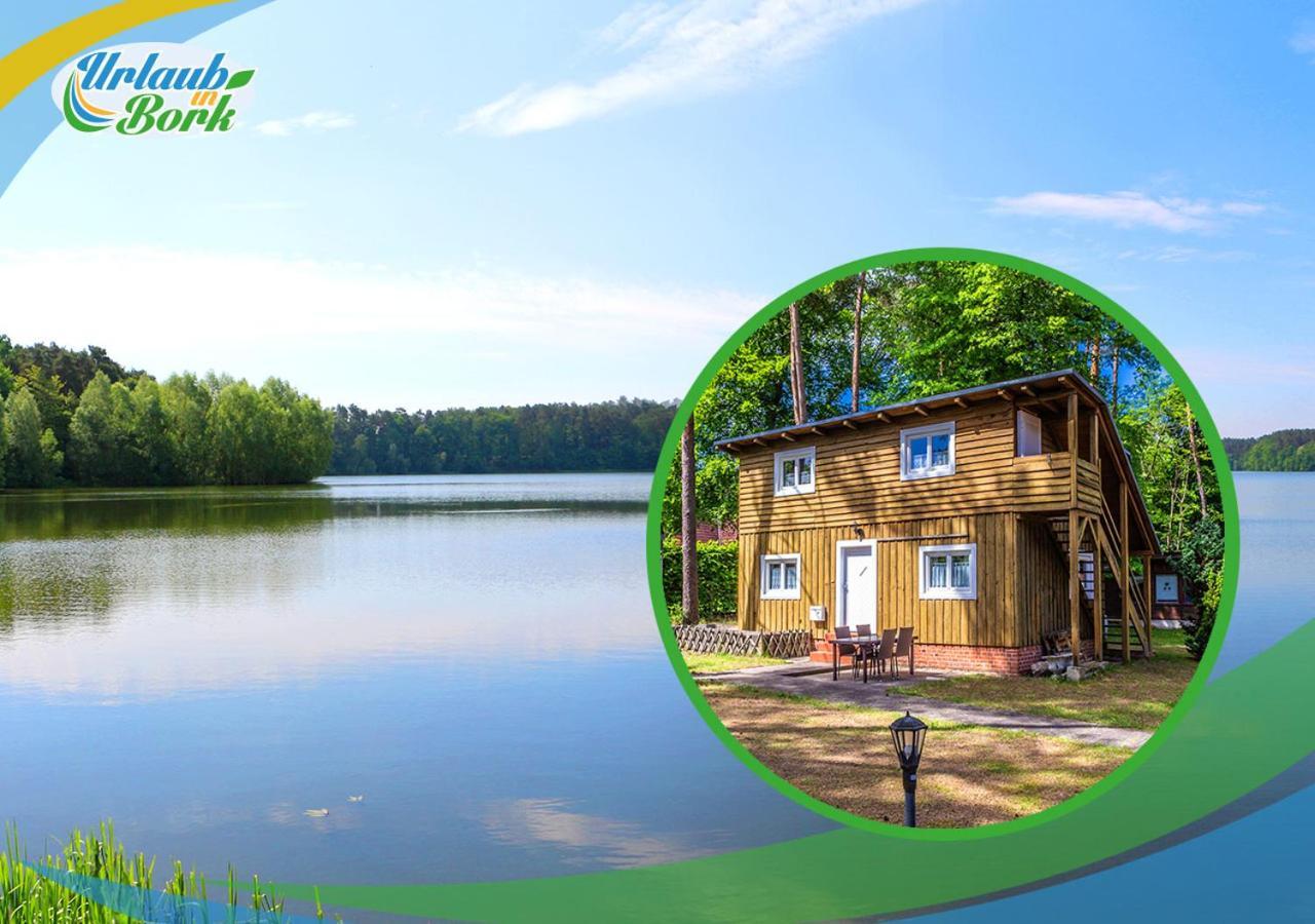 Willa Jagd-Angler-Holzhaus-Im-Wald-Am-See Kyritz Zewnętrze zdjęcie