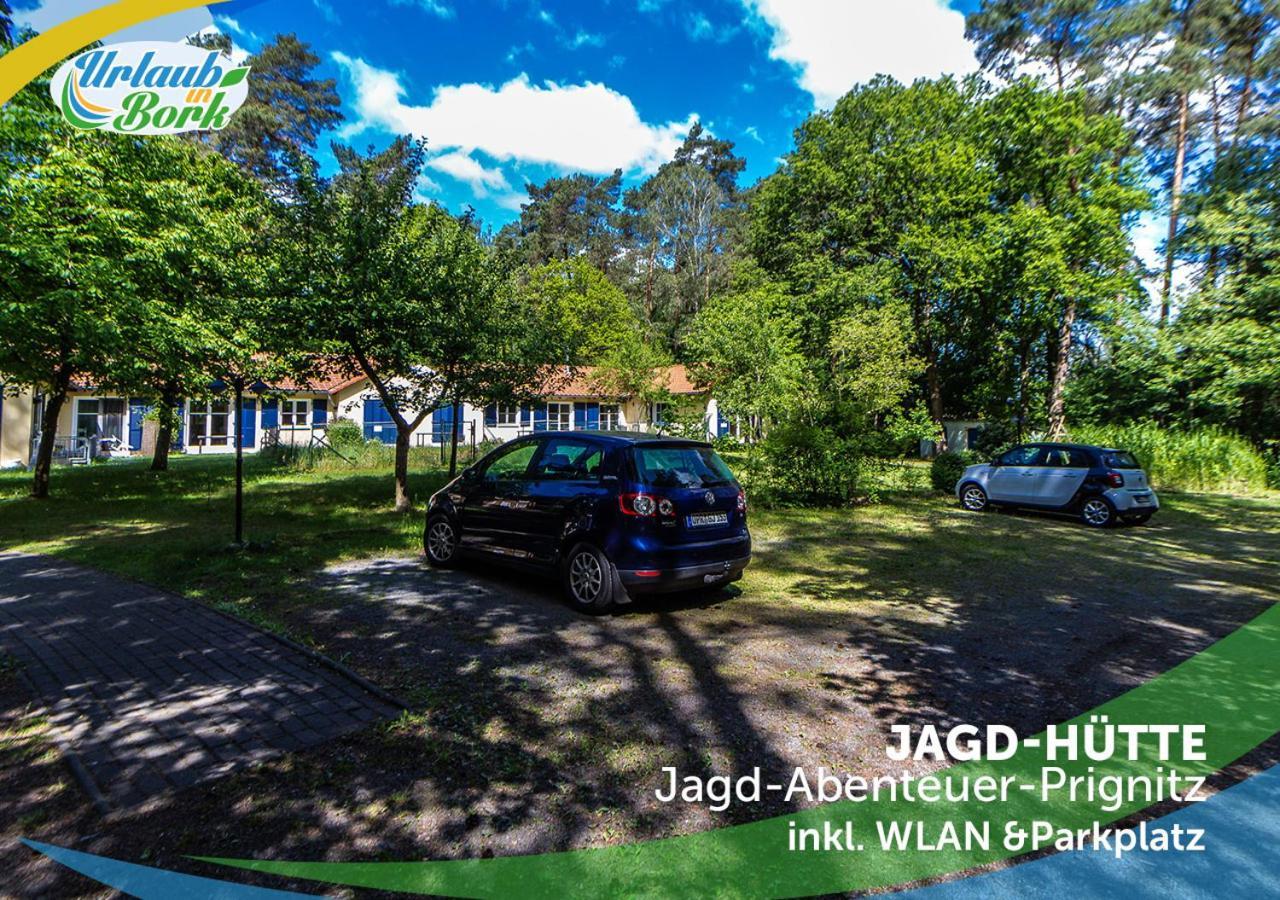 Willa Jagd-Angler-Holzhaus-Im-Wald-Am-See Kyritz Zewnętrze zdjęcie