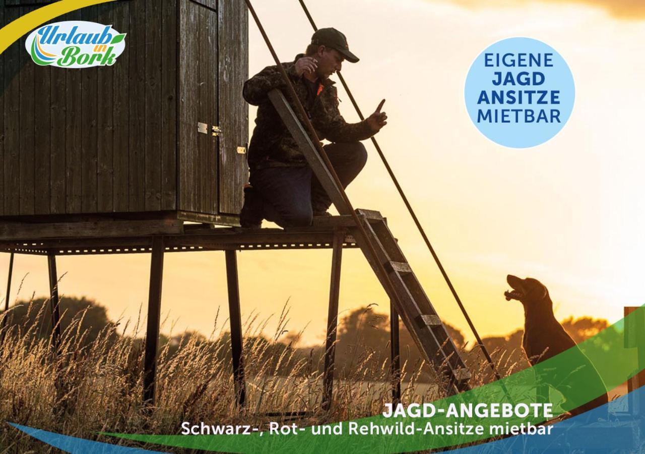 Willa Jagd-Angler-Holzhaus-Im-Wald-Am-See Kyritz Zewnętrze zdjęcie
