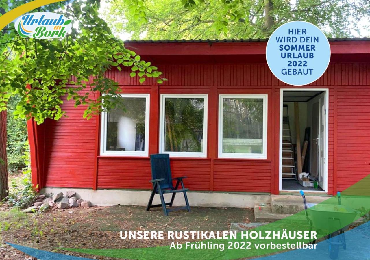Willa Jagd-Angler-Holzhaus-Im-Wald-Am-See Kyritz Zewnętrze zdjęcie